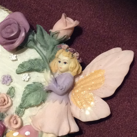 🌹Fairy garden ceramic frame small wallet size - Picture 2 of 4